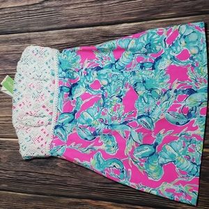 Lilly Pulitzer strapless dress - Lobsters in Love